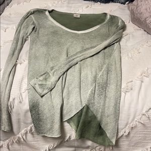 Green Long Sleeve Top from Free people